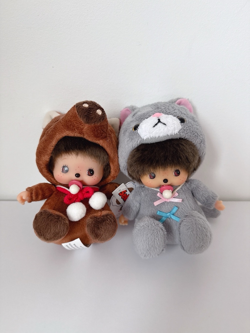 Sekiguchi monchhichi bebichhichi plush doll set